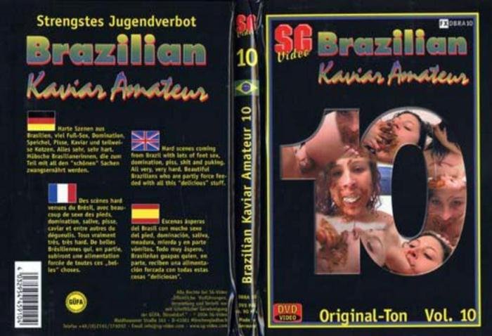 Brazilian Kaviar Amateur 10 DVDRip (Scat Girls /  2018) 671 MB