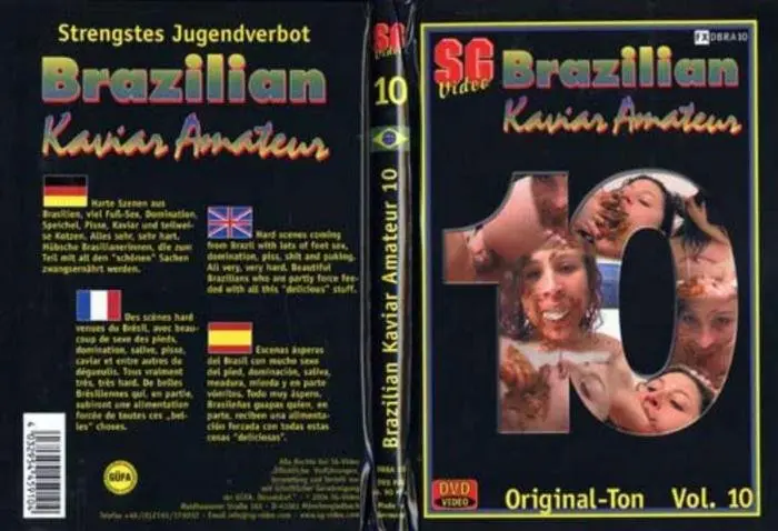 Brazilian Kaviar Amateur 10 DVDRip (Scat Girls /  2018) 671 MB ScatVip.com