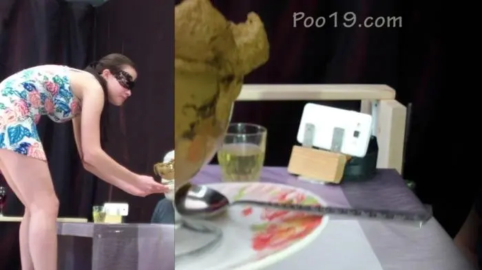 2 girls at the same time fed me with their shit FullHD 1080p (Smelly Milana /  2018) 1.39 GB ScatVip.com