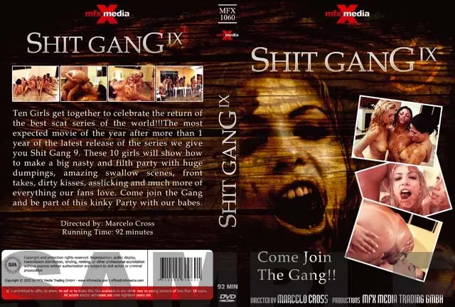 MFX-1060 Shit Gang 9 DVDRip (Diana, Bel, Perla, Cristina, Victoria, Raquel, Milly, Ravana, Iris, Darla /  2018) 356 MB