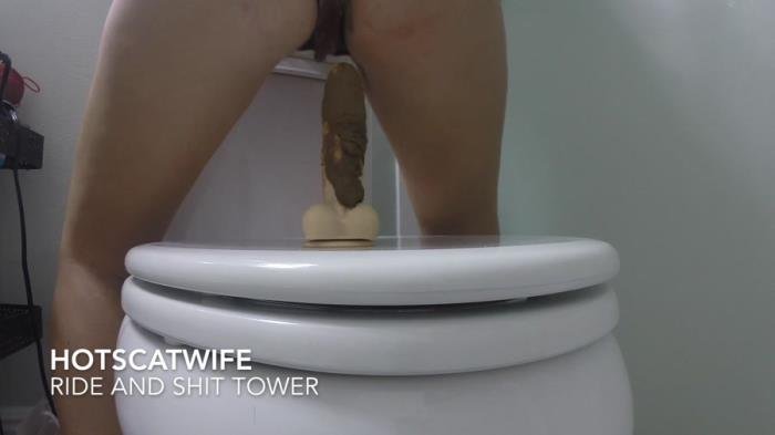 RIDE and SHIT TOWER FullHD 1080p (HotScatWife /  2018) 1.22 GB