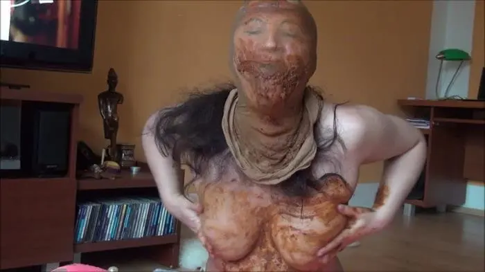 Scat Show In Pink Tights And Brown Pantyhose HD 720p (Scat Girl Store /  2018) 474 MB