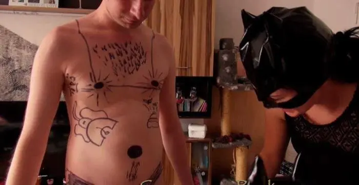 Shit and Vomit Mix for the Looser P1 SD (Scat Cats, Domi, Kimi, Lucy, Hanna /  2018) 353 MB ScatVip.com