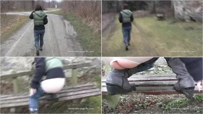 ANGIE SHITTING IN FRONT OF THE CAMERA ACTING AS A STREETGIRL HD 720p (CosmicScat /  2018) 134 MB ScatVip.com