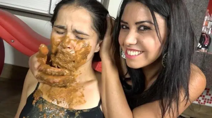 Scat Domination Big Scat - Take My Feets My Ashole And My Big Shit Bitch FullHD 1080p (Sara Rose And Belinha /  2018) 1.81 GB ScatVip.com