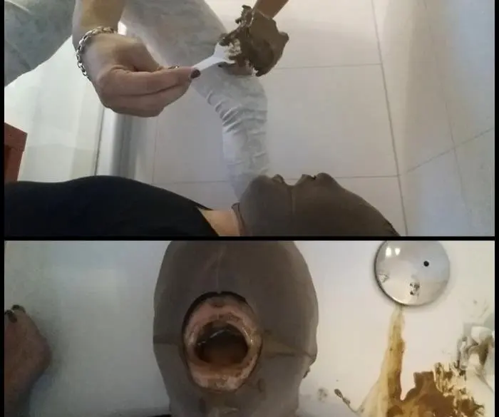 The punishment Forced feeding with my shit FullHD 1080p (Tima /  2018) 705 MB ScatVip.com