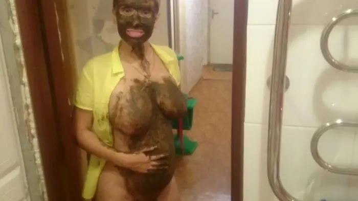 Shit in the sink FullHD 1080p (Brown wife /  2018) 918 MB