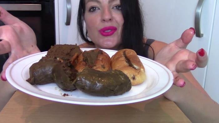 Ginormous Shit Meal For Slave (Biggest Poo To Date) FullHD 1080p (Evamarie88 /  2018) 725 MB