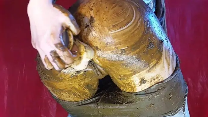 My Gray Leggings are Dirty Again FullHD 1080p (Anna Coprofield /  2018) 1.69 GB ScatVip.com