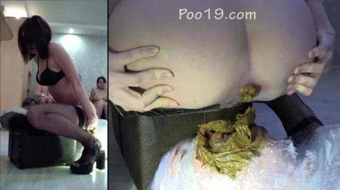 Girls feed mummified slave with shit HD 720p (MilanaSmelly /  2018) 1.53 GB ScatVip.com