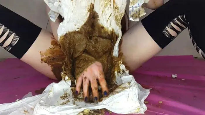 Let’s Ruin my Diaper Part 2 FullHD 1080p (Anna Coprofield /  2019) 1.47 GB ScatVip.com