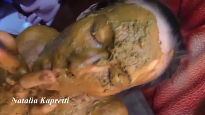 She covered in shit, my ashtray, toilet FullHD 1080p (Mistress /  2021) 1.32 GB