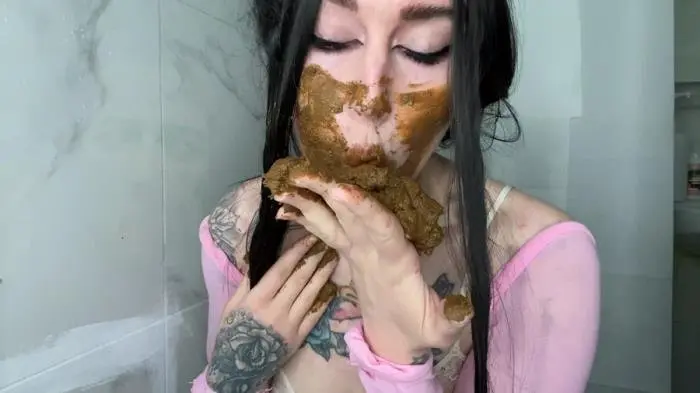 Hot Creepy Scat Girl Milky Puking UltraHD 4K (ShitGirl /  2021) 385 MB