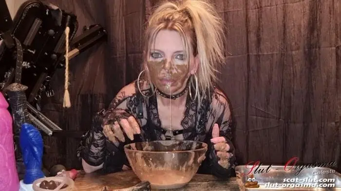 Scat swallowing and puke show FullHD 1080p (SlutOrgasma /  2021) 1.72 GB ScatVip.com