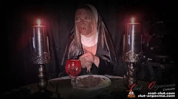 The holy food and scat dinner - The medieval shit puking scat slave 1 - Holy nun extreme shit and puke play FullHD 1080p (SlutOrgasma /  2023) 4.83 GB ScatVip.com