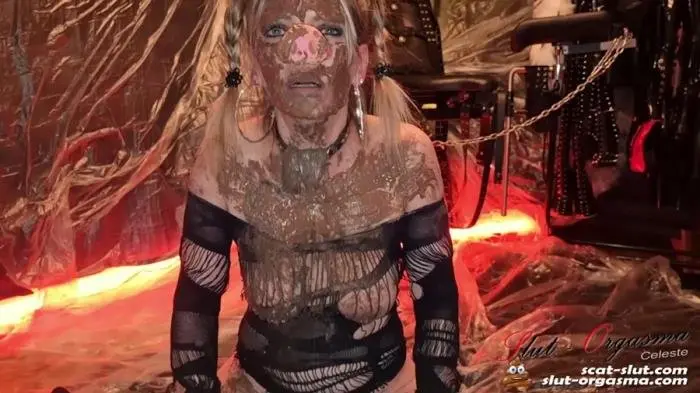 Extreme shit and puke swallowing - Extreme scat pig FullHD 1080p (SlutOrgasma /  2023) 3.93 GB ScatVip.com