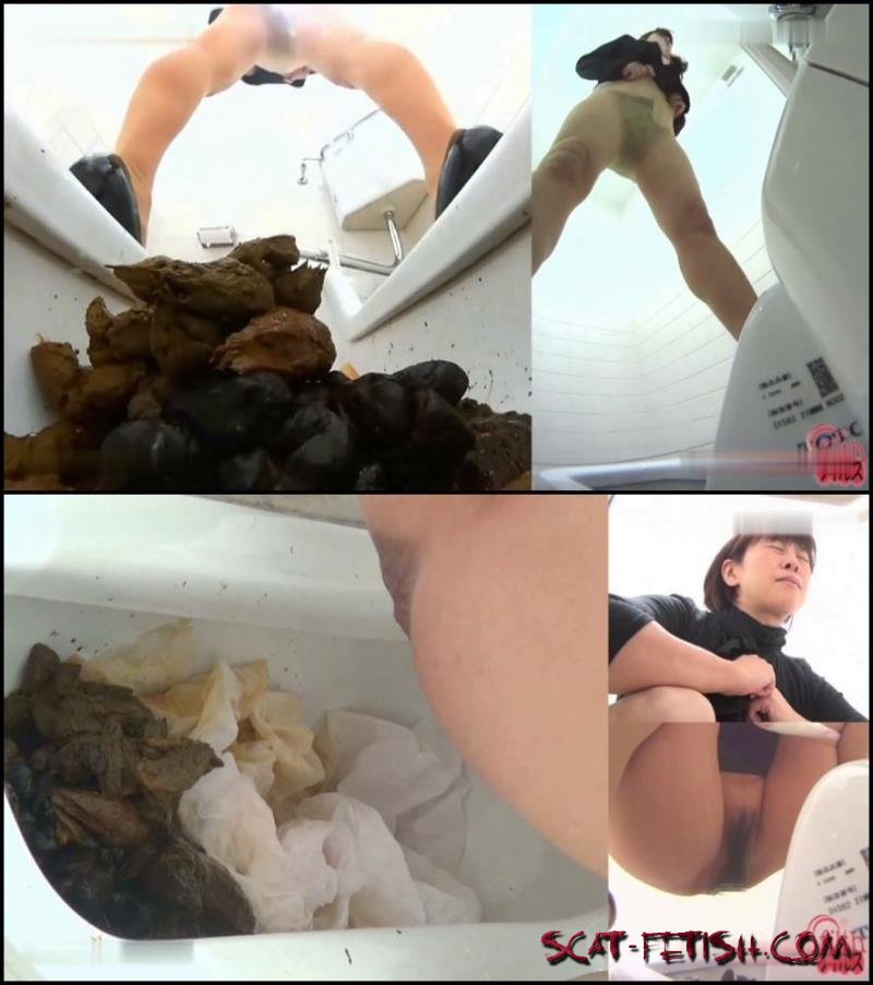 Pooping in toilet with a steady smell of shit. -  Jav ScatJade scat BFFF-38 (FullHD 1080p)