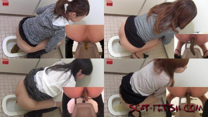 Double view toilet spycam pooping. -  ScattingCopro BFFT-06 (HD 720p)
