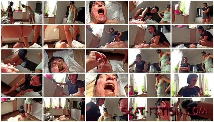 Slave Cunt Tortured and Shit into Mouth P2 HD 720p (Scatqueens-Berlin /  2023) 405 MB