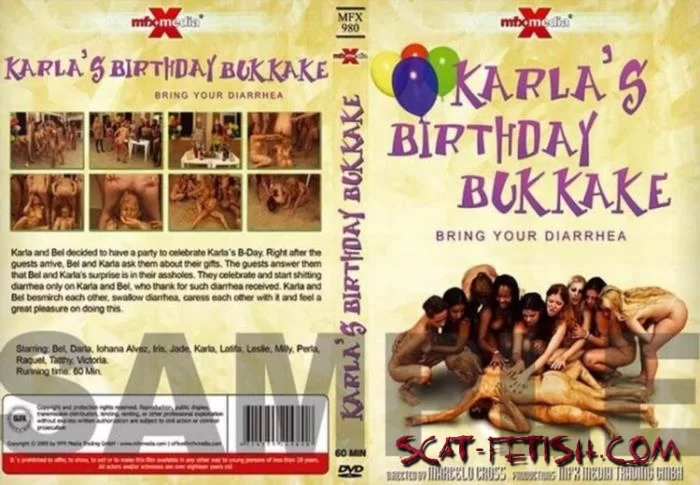 Karla's Birthday Bukakke - Bring Your Diarrhea DVDRip (Karla, Bel /  2024) 446.2 MB
