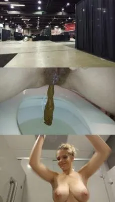 Public Porn Convention Pee and Surprise Poop FullHD 1080p (CandieCane /  2024) 1.12 GB