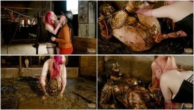 Cowshed Scat Humiliation - Sex in the Cowshed HD 720p (Betty, Lyndra /  2024) 618 MB