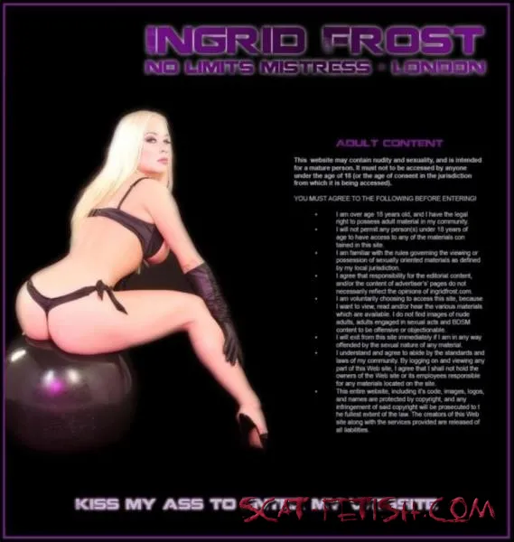 No Limits Shit Domina. London SD (Mistress Frost Ingrid /  2024) 583.5 MB