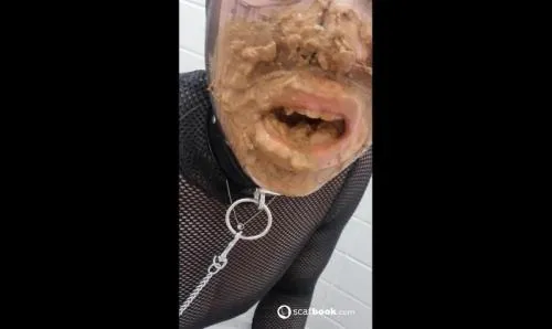The slave eats her master's shit from the toilet HD 720p (Scatlina /  2025) 570.39 MB