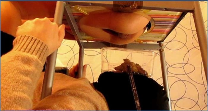 Teen Queen Jenny’s Filthy Femdom: FullHD 1080p Scat Slave Feast – ScatVip poster