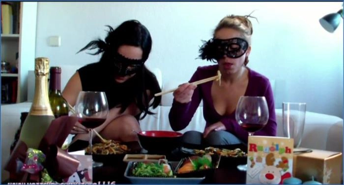 Emily + Teens Femdom + New Year's Scat Meal 1080p – ScatVip poster