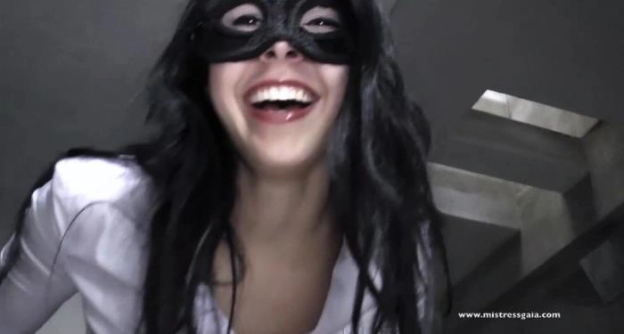 Gonna, Blu, Azione Calda con Mistress Gaia e Schiavo Niky in FullHD 1080p