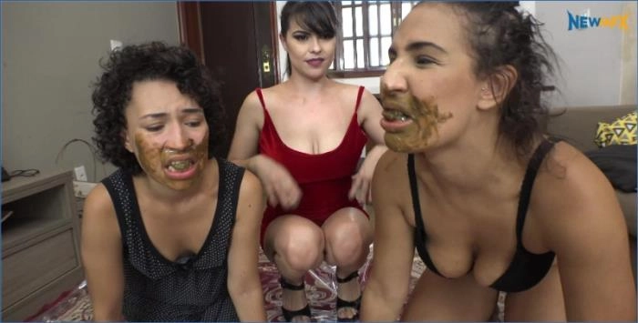 Milla, Saori Kido e Demmi em ação quente de escravidão no banheiro - UltraHD 4K – ScatVip poster