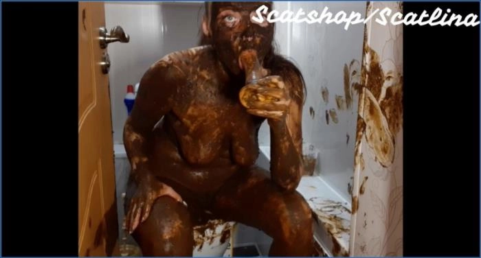 Kotzen und Kaviar: Lina's Hardcore Menstruationsspiel in FullHD