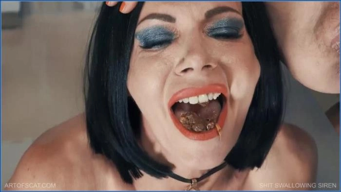 Queen Snake - HD 720p Scat Swallowing Action - Artof Scat