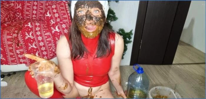 Download Scatlina in SHITTY SANTA 2025: Teil 3 mit 22 Fuhren Dreck in FullHD 1080p ScatVip.com