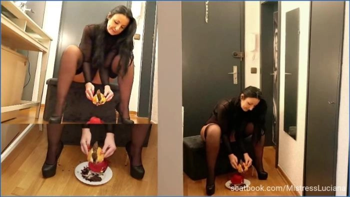 Mistress Luciana quält dich mit Kaviar und Pisse in FullHD 1080p — Hardcore Femdom für echte Genießer