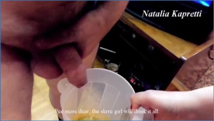 You trashcan, urinal and toilet bowl, bitch Anal Sex, Pissing – Natalia Kapretti [FullHD 1080p]