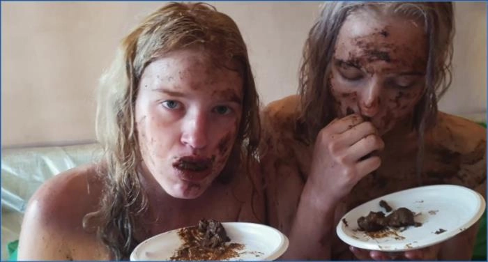 Jelena und Tiana Extremer Scat und Goldregen Küsse FullHD 1080p – ScatVip poster