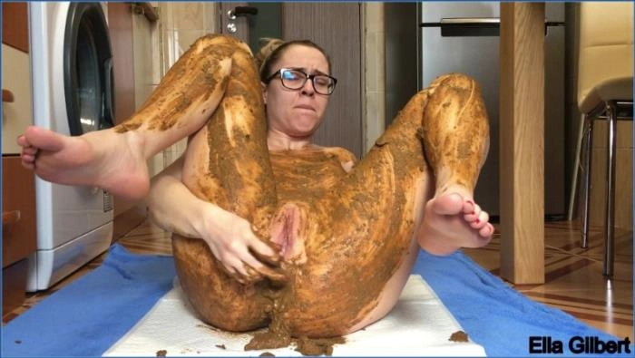 Extreme Facial And Clothing Smearing Masturbation, Smearing [FullHD 1080p] Scat-Hub.com