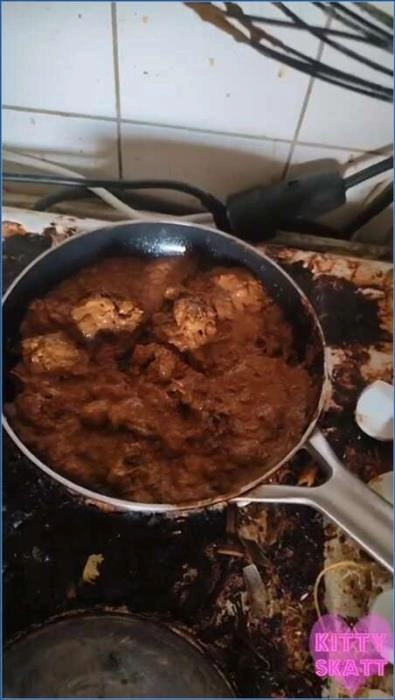 03 - Kitty Skatt – Hot Sizzling Poop Stew Fresh From the Source Solo, Panty [FullHD 1080p] Scatbook – ScatVip poster