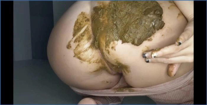 BetweenMyCheeks Big Ass Dildo in Spandex – ScatVip poster