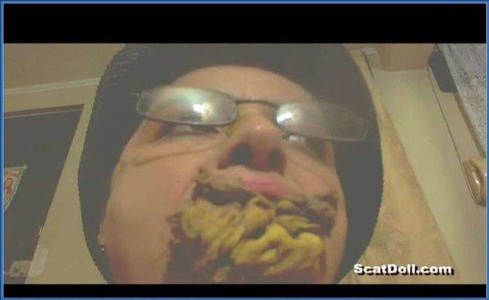Dominate with Huge Dump and Dinner by Doll| Scat Fetish - related scat video at ScatVip