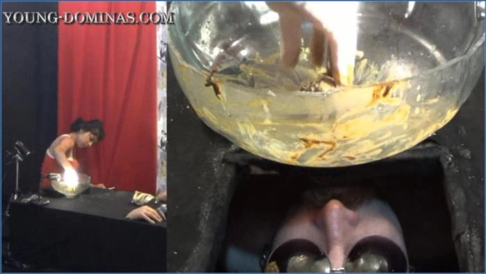 Sumérgete en la brutalidad de Stupid Slaves: Ella devora y somete con sucios placeres en HD - scat porn video at ScatVip.com