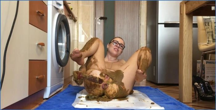 Watch Ella Gilbert Dominate in Extreme Scat Fetish Nylon Touch Pooping - related scat video at ScatVip