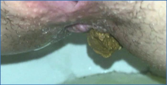 Missellie Dominates with Solo Poop in Different Positions on Floor| Scat Porn - related scat video at ScatVip