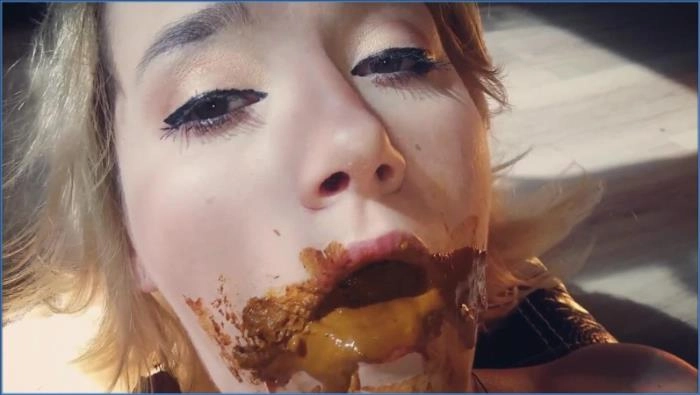 Elecebra Dominates in Humiliation Story Featuring Extreme Vomit Scat and Shit Smearing - scat porn video at ScatVip.com