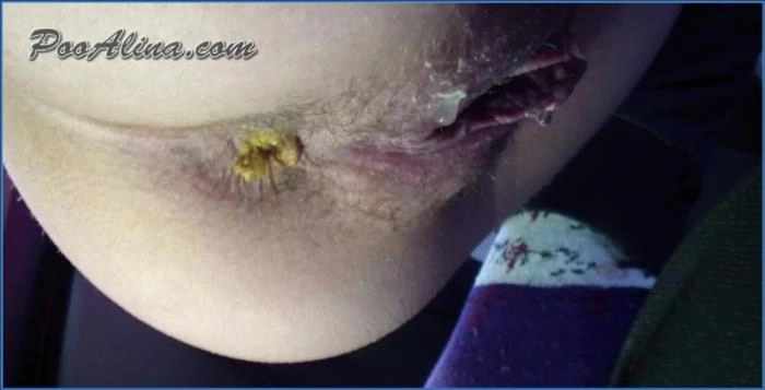 Junge Alina kackt im Auto| Spucken - scat porn video at ScatVip.com