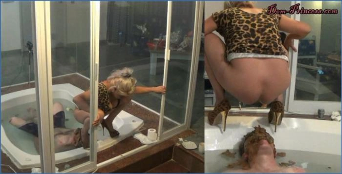 Nicole Dominates in Jacuzzi Fillup Part 4 Featuring Extreme Scat Porn - scat porn video at ScatVip.com