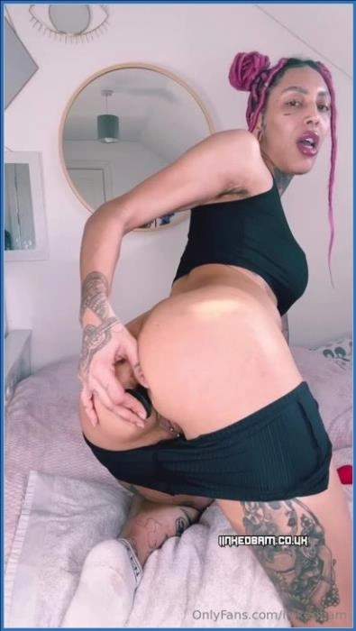 Inked Bambi Kaviar Foodplay OnlyFans Scat Scene – ScatVip poster