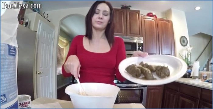Jessica Valentino Pantyhose Scat Baking Muffins – ScatVip poster